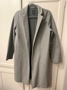 Zara Women’s Light Grey Trench Coat